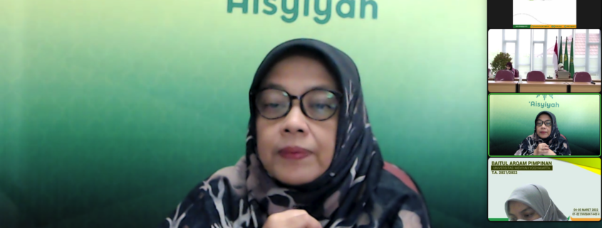 Pengkokohan kembali, pimpinan unisa yogya ikuti baitul arqam