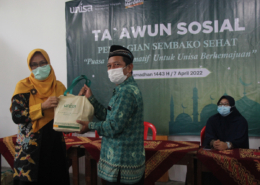 Unisa Ta`awun Bagikan Seribu Paket Sembako Sehat