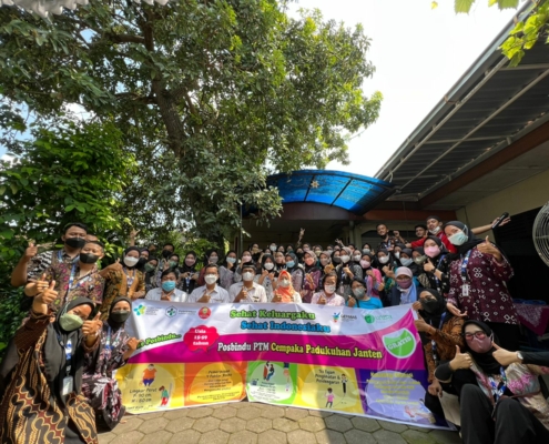 Pamitan dengan Dukuh Janten, Mahasiswa UNISA Yogya Gelar Vaksinasi Booster dan Cek Kesehatan
