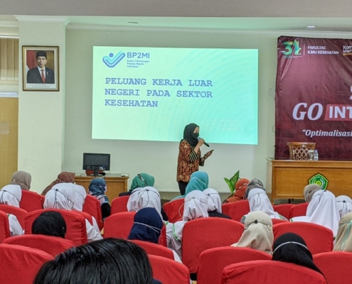 ULFA MUBARAKI : UNISA PUNYA PELUANG BESAR BEKERJA DI LUAR NEGRI DALAM SEKTOR KESEHATAN