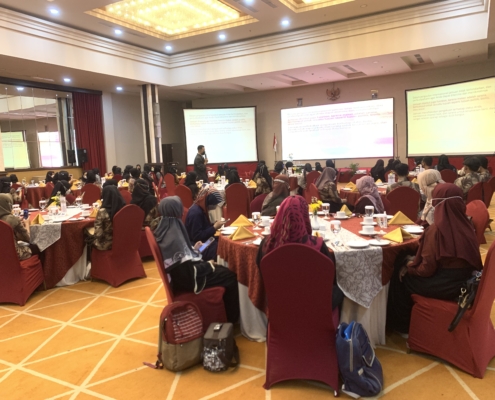 Mahasiswa Prodi Gizi Unisa Yogyakarta Mengikuti Kegiatan Table Manner