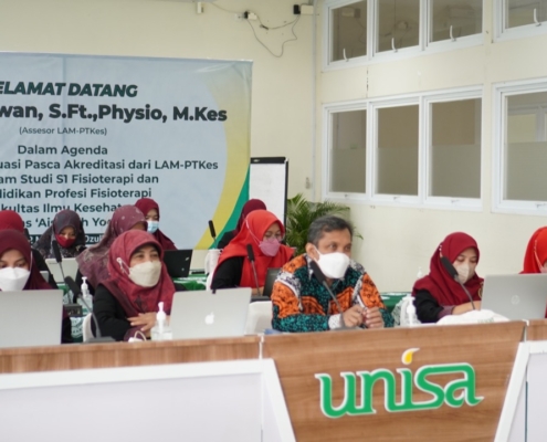 Komitmen Tingkatkan Mutu, Program Studi Fisioterapi UNISA Yogyakarta Mendapatkan Monev dari LAMPTKES