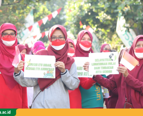UNISA Yogyakarta Gelar Jalan Sehat, Sisipkan Pesan Peduli Lingkungan