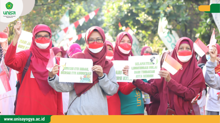 UNISA Yogyakarta Gelar Jalan Sehat, Sisipkan Pesan Peduli Lingkungan