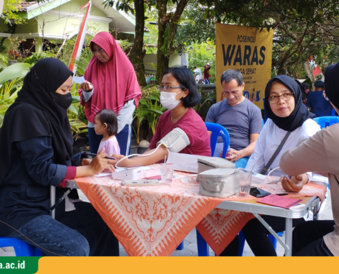Pengabdian Kepada Masyarakat Kelompok Posbindu Deteksi Risiko Penyakit Tidak Menular melalui SIWARAS (Sistem Informasi Warga Sehat)