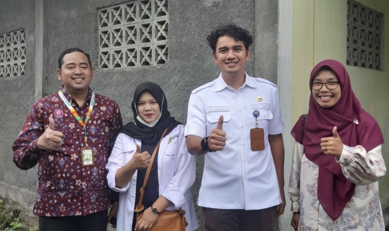Bank Sampah Binaan Unisa Yogya Mendapatkan Kunjungan Pemda DIY