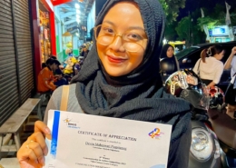 Juara 3 Communication in Action Competition