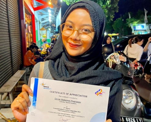 Juara 3 Communication in Action Competition