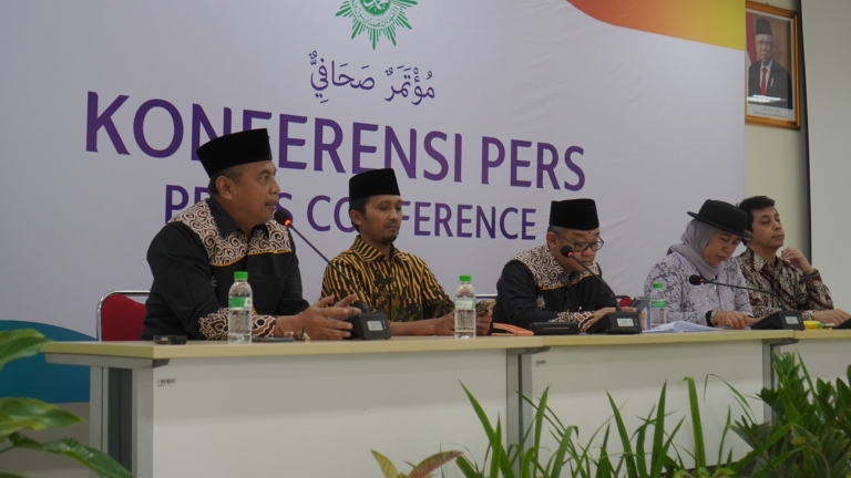 Konferensi Pers Pimpinan Pusat Muhammadiyah Umumkan Rangkaian Kegiatan Milad Muhammadiyah 111