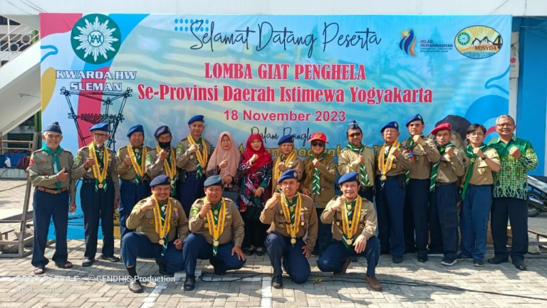 UNISA Yogyakarta Meriahkan Lomba Pandu HW Bersama 20 Sekolah Muhammadiyah se-DIY