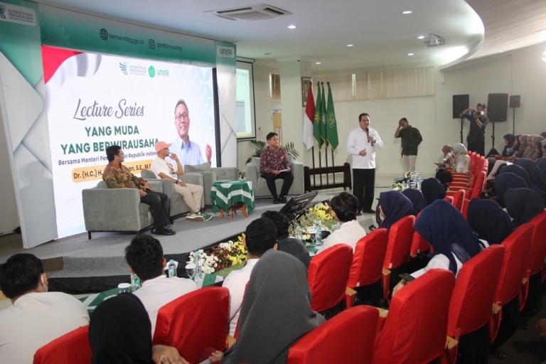 Bangkitkan Semangat Berwirausaha Mahasiswa UNISA Jogja, Melalui Lecture Series