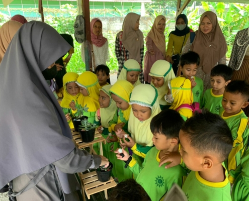 Edukasi anak anak TK ABA