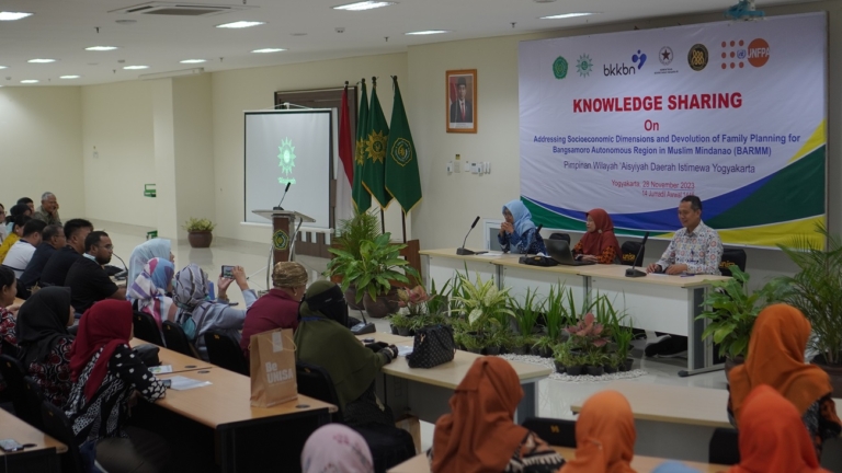 Knowledge Sharing Bersama UNISA Yogyakarta untuk Membangun Keluarga Berencana di Bangsamoro di Muslim Mindanao