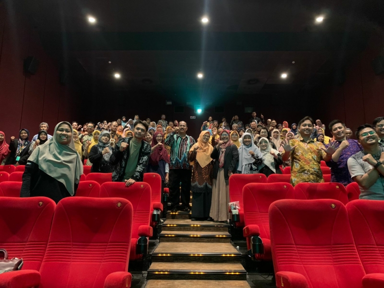 Biro Admisi UNISA Yogyakarta Ajak 110 Guru BK DIY Nonton Bareng Film Budi Pekerti