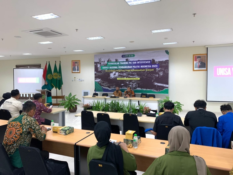 Demi Menjaga Independensi, PTMA Adakan Pembekalan PIC dan Interviewer Survey Nasional