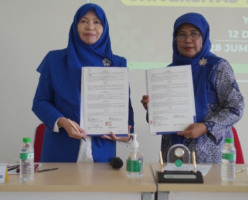 Kunjungan studi banding UNISMUH