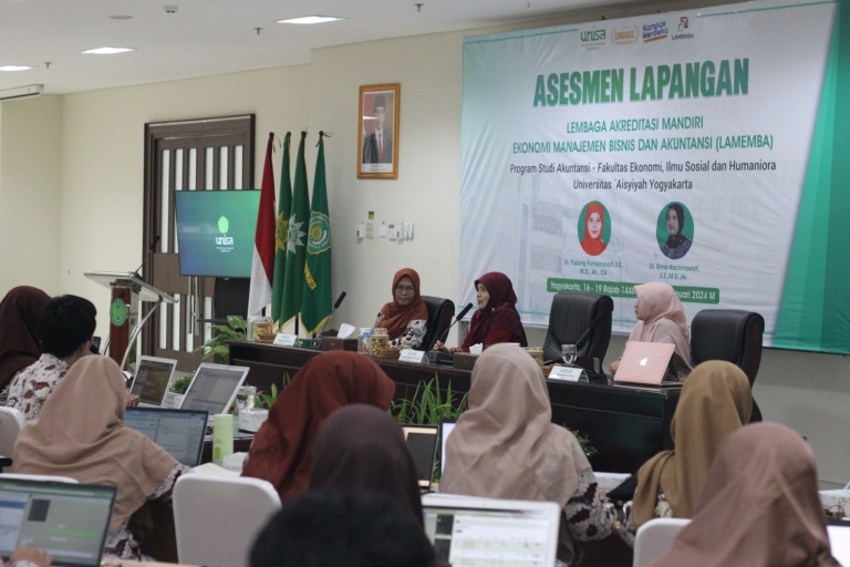 Prodi Akuntansi UNISA Yogyakarta Jalani Asesmen Lapangan dari LAMEMBA