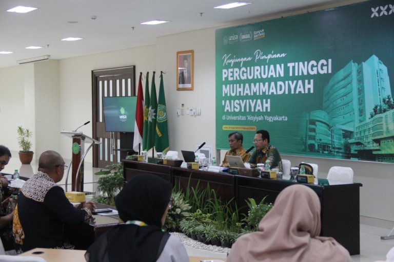 Kunjungan Pimpinan PTMA ke UNISA Yogyakarta: Langkah Menuju Kemajuan Bersama