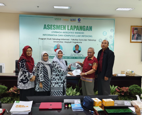 Program Studi Teknologi Informasi UNISA Yogyakarta Menjalani Asesmen Lapangan dari LAMINFOKOM