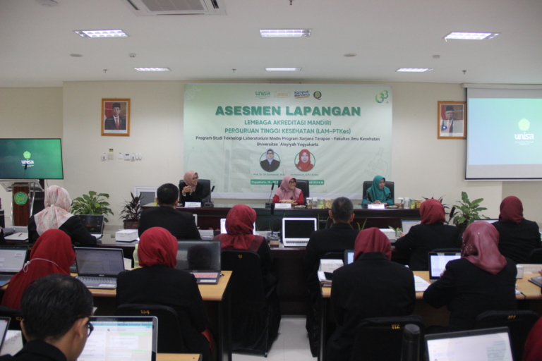 Prodi TLM UNISA Yogyakarta Terima Visitasi Akreditasi dari LAM-PTKes