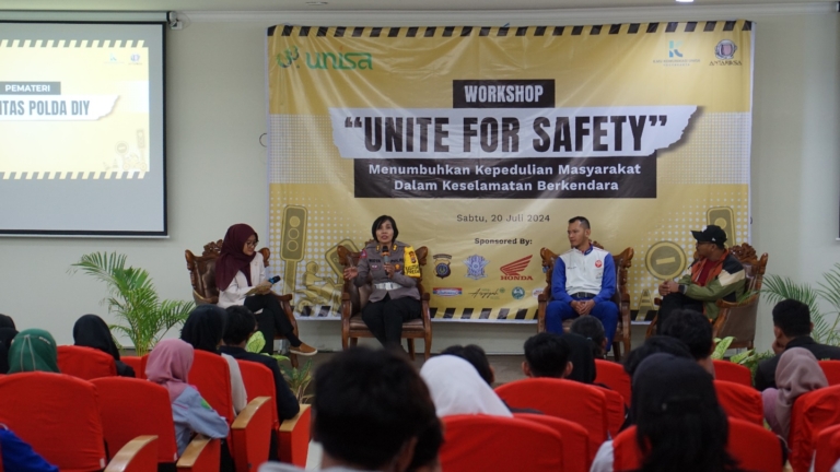 “Unite For Safety” Di Kampus Terpadu Unisa Yogyakarta Mendorong Kesadaran Keselamatan Berkendara
