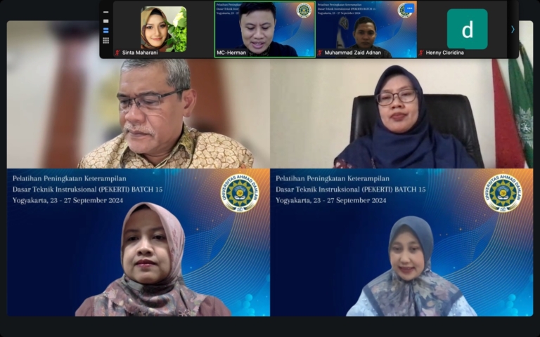 Kolaborasi UNISA dan UAD Pada Pengembangan Kompetensi Pedagogi Dosen