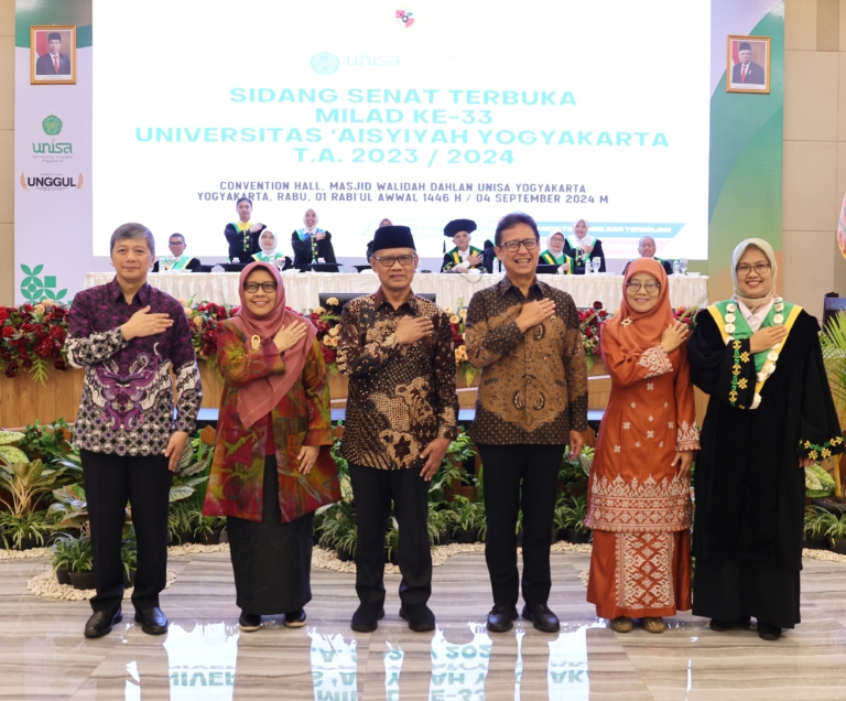 Menkes RI Hadiri Sidang Senat Terbuka UNISA Yogyakarta