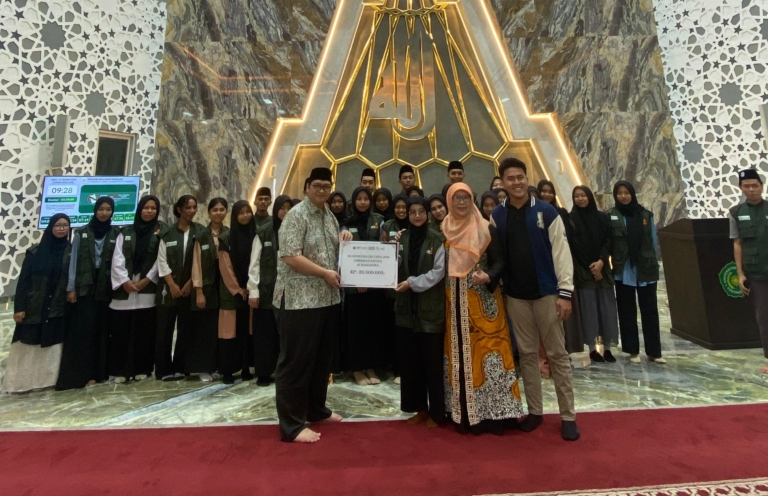 Semangat Berbagi Mahasiswa Baru UNISA: Donasi QRIS Capai 35 Juta