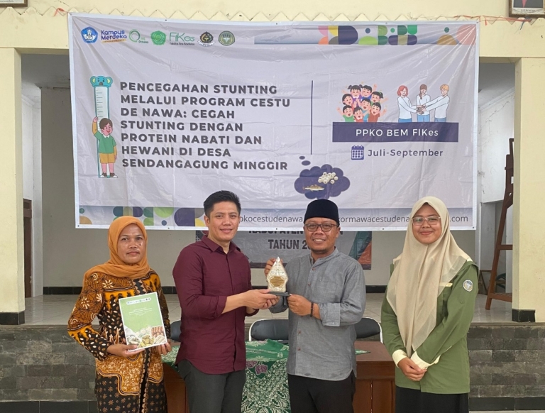 Inovasi PMT Mahasiswa UNISA Berdayakan Masyarakat Desa Sendangagung