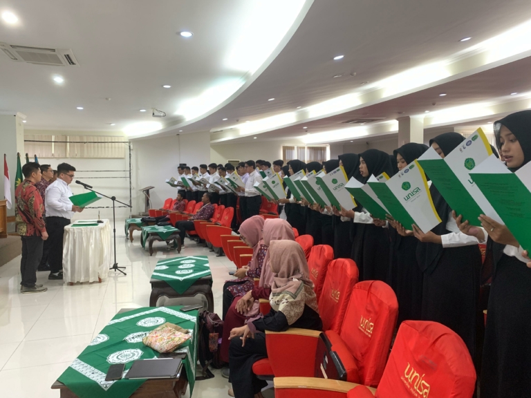 84 Mahasiswa Fisioterapi UNISA Ikuti Ucap Janji, Siap Berkarya di Dunia Praktik
