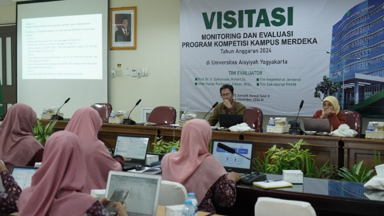Kemendikbudristek Lakukan Visitasi PKKM 2024 di UNISA Yogyakarta