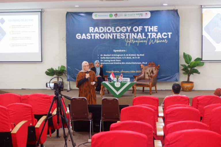 UNISA Yogyakarta Gelar Webinar Internasional tentang Radiologi Gastrointestinal