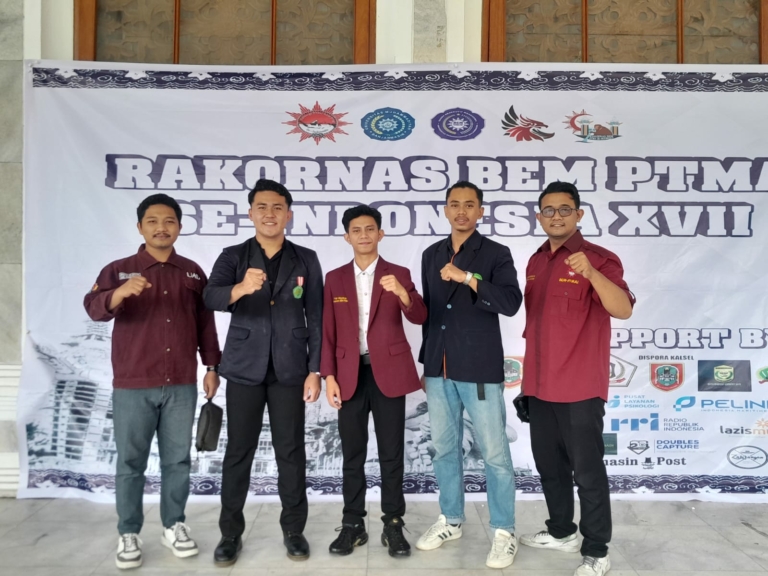 BEM UNISA Yogyakarta Perkuat Sinergi Nasional di Rakornas PTMA Banjarmasin