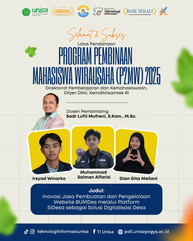 Terinspirasi Asta Cita, Dosen dan Mahasiswa Unisa Yogyakarta Digitalisasi Desa