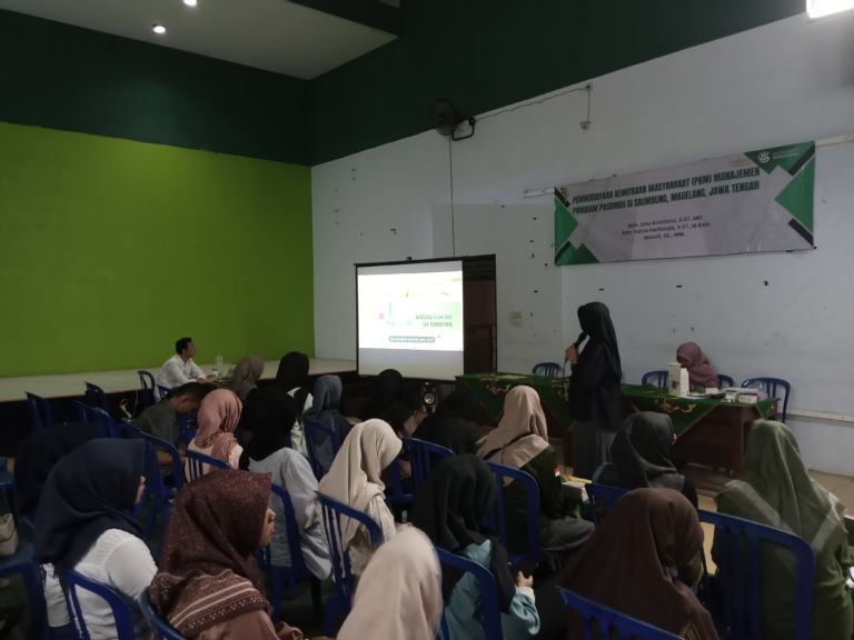 Tim Pengabdian UNISA Yogyakarta Edukasi Kader Posyandu di Magelang, Fokus Peningkatan Derajat Kesehatan Warga