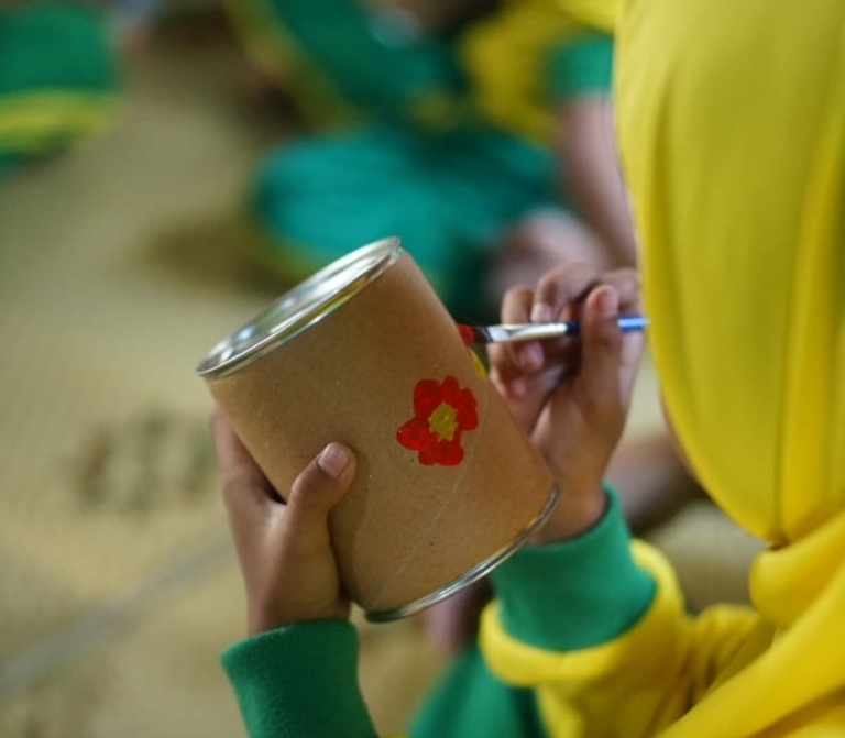 KKN UNISA Yogyakarta Ajarkan Literasi Keuangan pada Anak TK