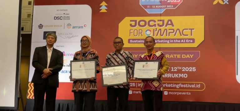 UNISA Yogyakarta Raih Campus Entrepreneurial Marketing Award di Jogja Marketing Festival 2025