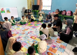 Belajar cuci tangan