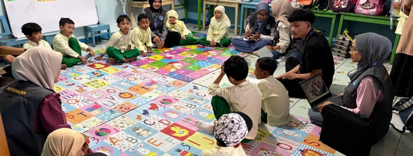 Belajar cuci tangan