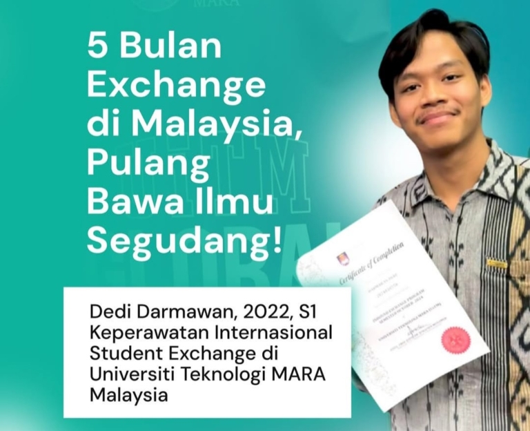 Ikuti Student Exchange di Malaysia, Dedi Dapatkan Pengalaman Unik