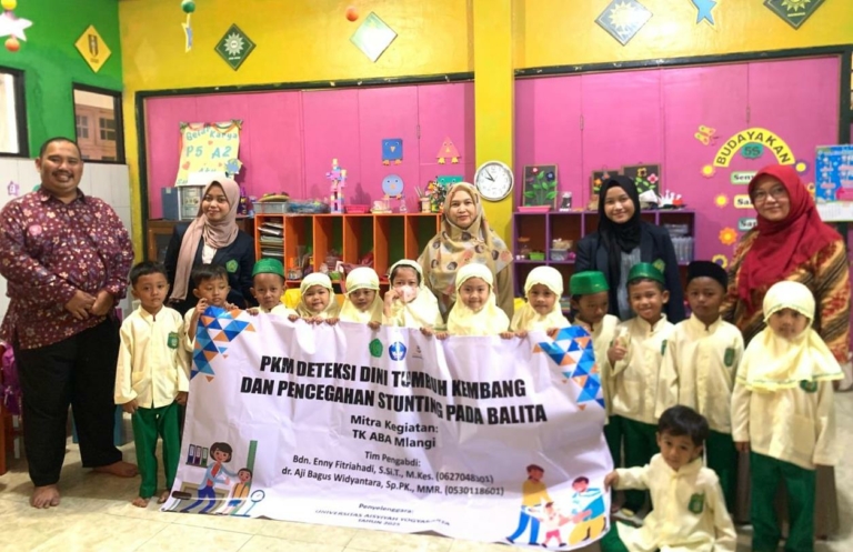 Cegah Stunting, Dosen UNISA Yogyakarta Terjun ke TK di Sleman