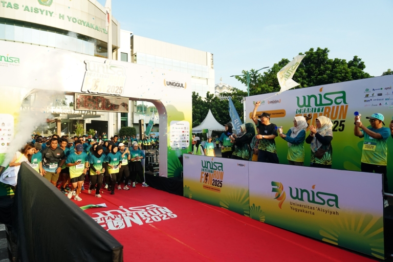 Unisa Charity Fun Run 2025 Ajak Masyarakat Hidup Sehat dan Peduli Sesama