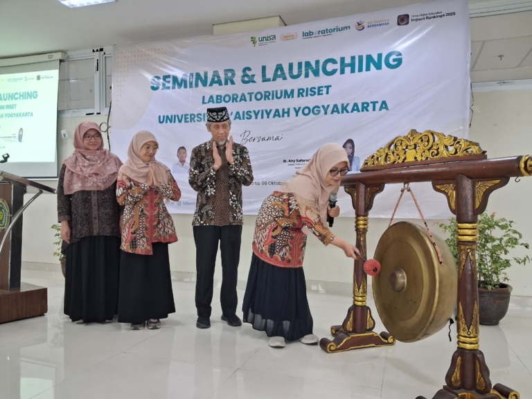 UNISA Yogyakarta Buka Laboratorium Riset Baru, Minta Dosen-Mahasiswa Tak Hanya Kejar Publikasi