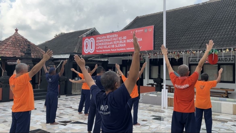 Ada Posyandu di Dalam Penjara, Aksi Mahasiswa UNISA Yogyakarta Bikin Napi Lansia Sehat