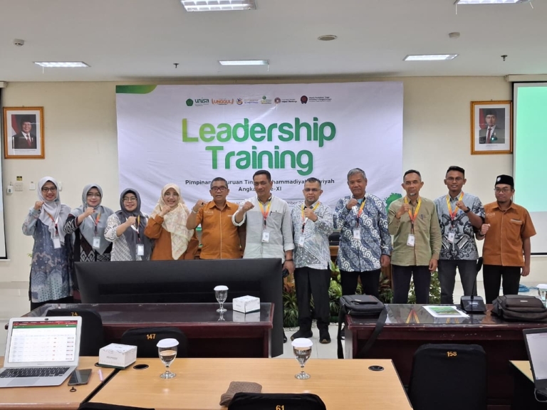 Pimpinan Unisa Yogyakarta Berbagi Cerita Pengembangan Kampus ke Pimpinan PTMA dalam Leadership Training
