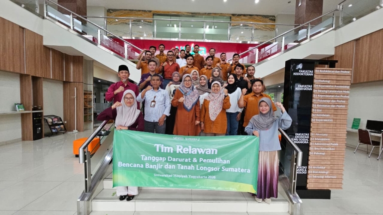 UNISA Yogyakarta Kembali Berangkatkan Tim Relawan Psikososial ke Wilayah Terdampak Bencana