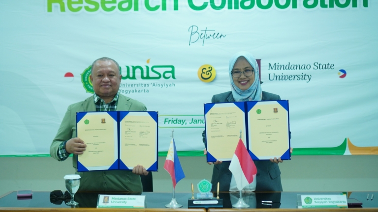 Perkuat Kemitraan Internasional, Unisa Yogyakarta Jajaki Kerja Sama dengan Mindanao State University Filipina