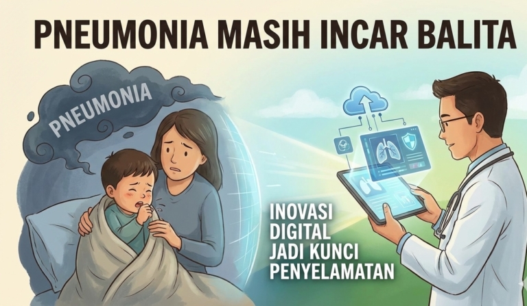 Pneumonia Masih Incar Balita, Inovasi Digital Jadi Kunci Penyelamatan