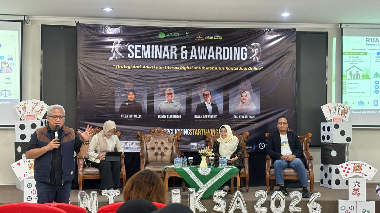 Transaksi Judi Online Tembus Rp1.200 Triliun, Mahasiswa Unisa Perkuat Kampanye Pencegahan